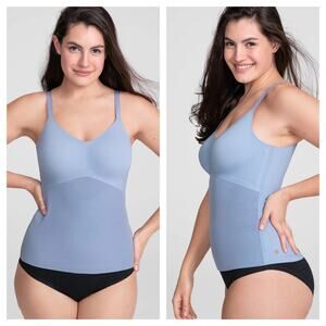 [HoneyLove] Stonewash Blue LiftWear Cami Sleeveless Tank Shapewear Size 1X